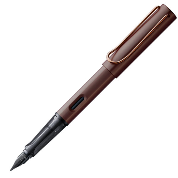 Lamy LX Marron Fountain Pen Open