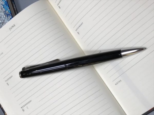 Lamy Studio Pianoblack Ballpoint Pen and a Journal