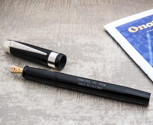 Onoto Excel Black & Sterling Silver Pen-10040