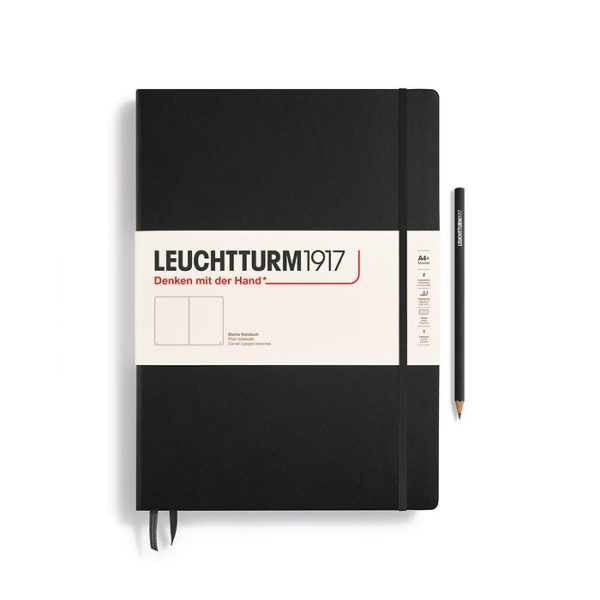 Leuchtturm A4+ Classic Black Blank