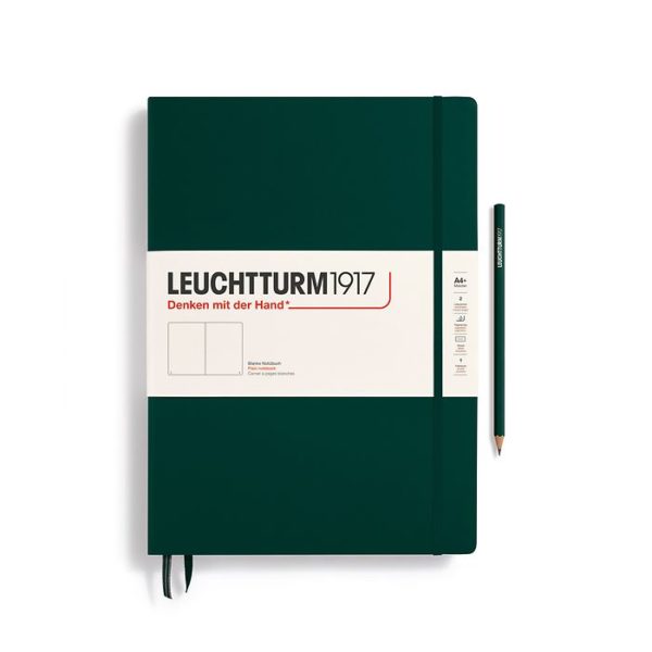 Leuchtturm A4+ Classic Forest Green Blank