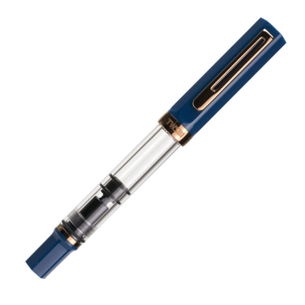 TWSBI ECO Indigo Blue Bronze Closed