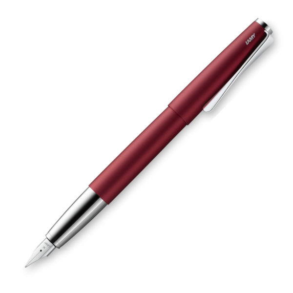 Lamy Studio Royal Red Fountain Pen Open