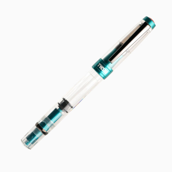 TWSBI 580 ALR Caribbean with Onyx Closed