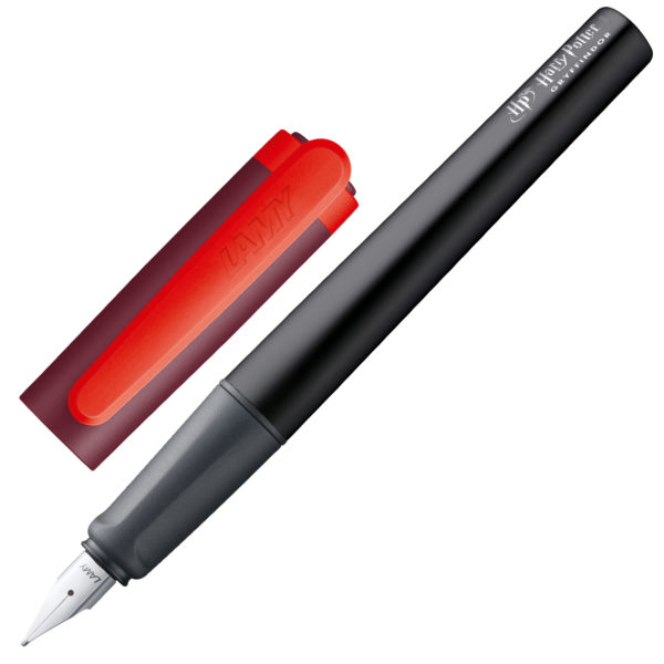 LAMY Nexx Fountain Pen Gryffindor Red Open